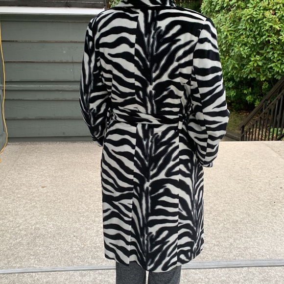 Bebe Zebra print winter coat - Picture 4 of 6